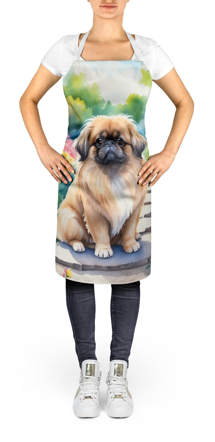 Pekingese Spring Path Apron