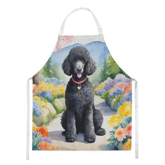 Buy this Black Poodle Spring Path Apron