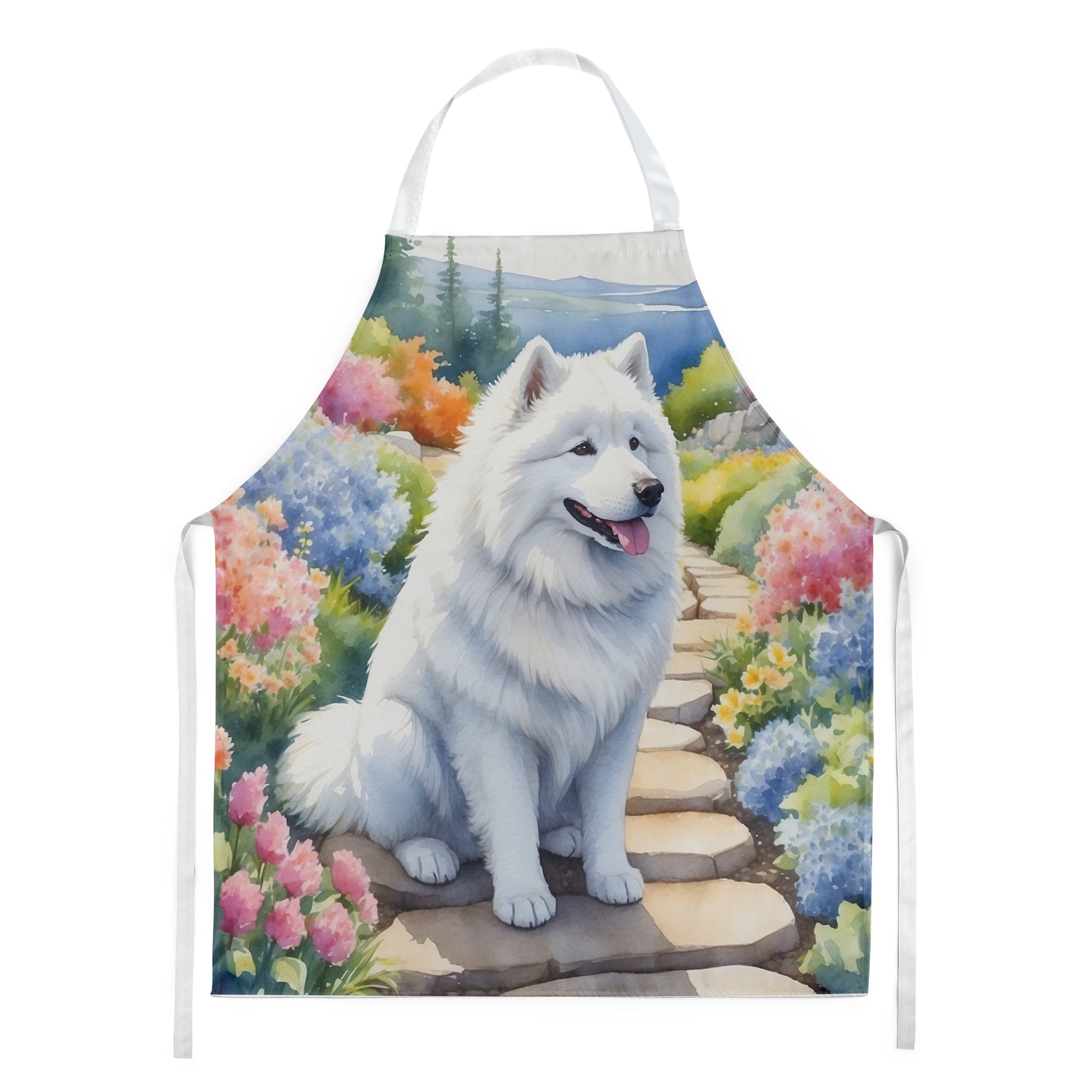 Buy this Samoyed Spring Path Apron