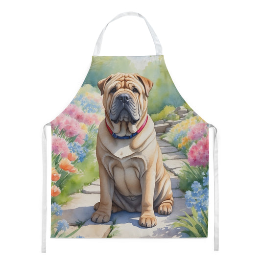 Buy this Shar Pei Spring Path Apron