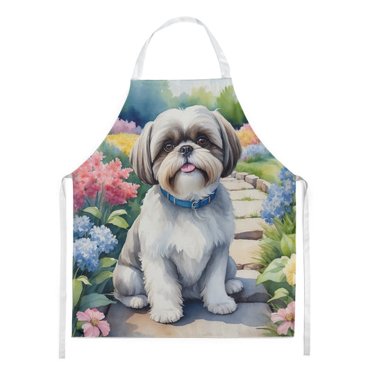 Buy this Shih Tzu Spring Path Apron