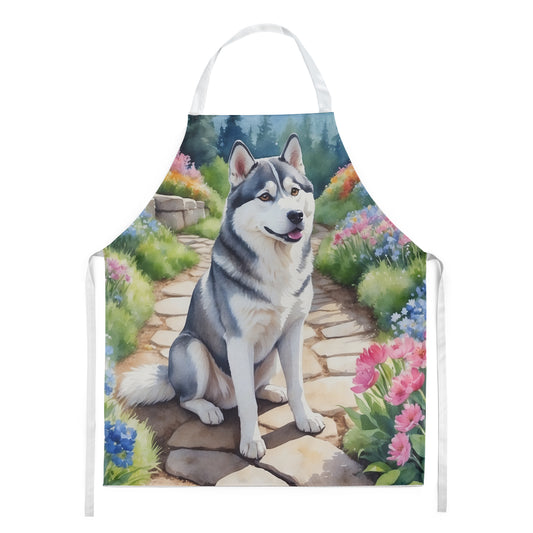 Buy this Siberian Husky Spring Path Apron