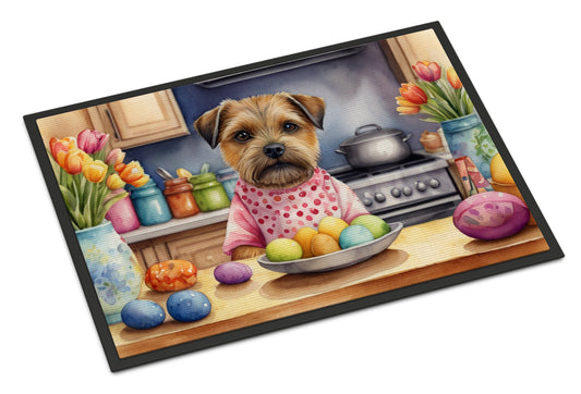 Buy this Decorating Easter Border Terrier Doormat