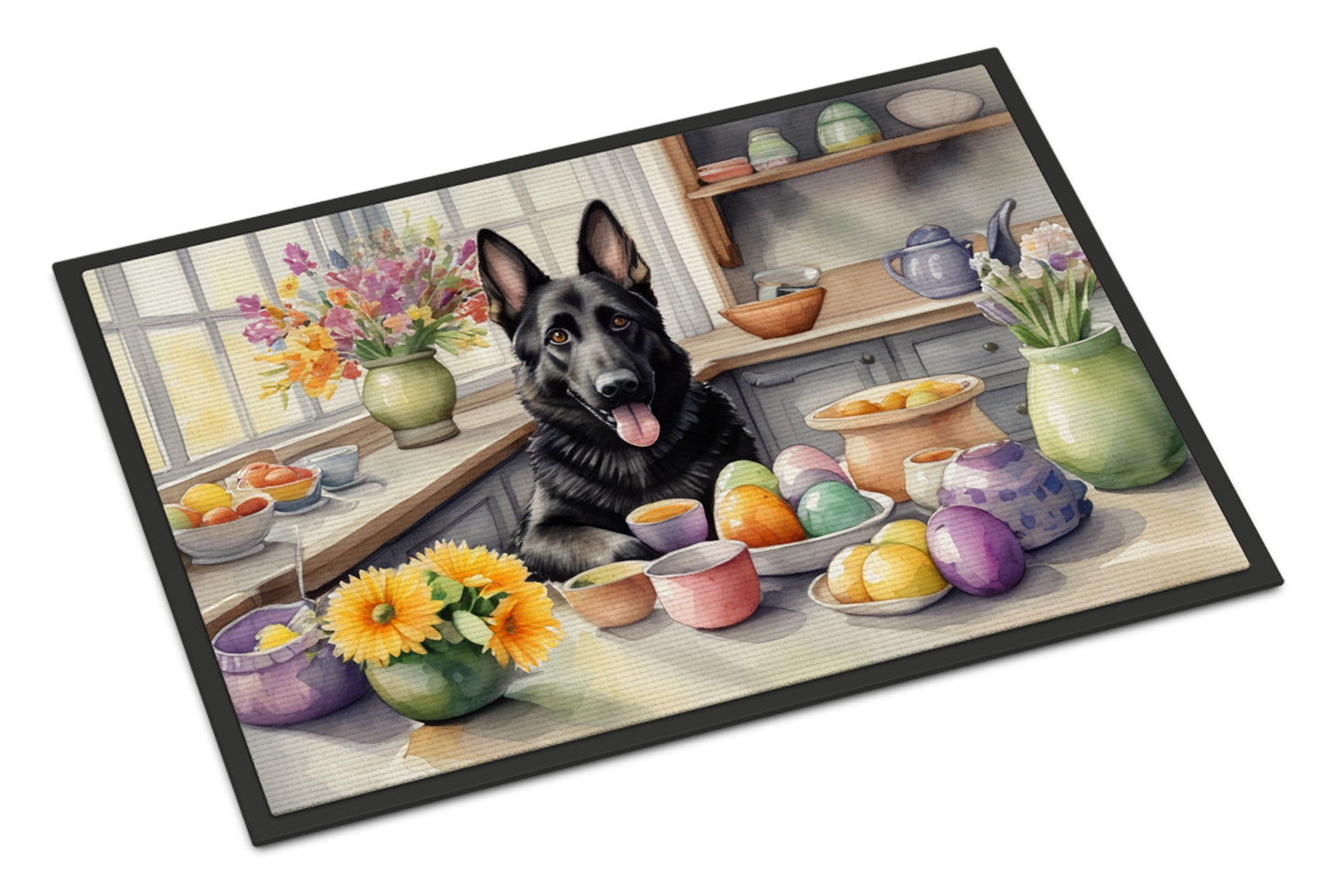 Buy this Decorating Easter German Shepherd Doormat