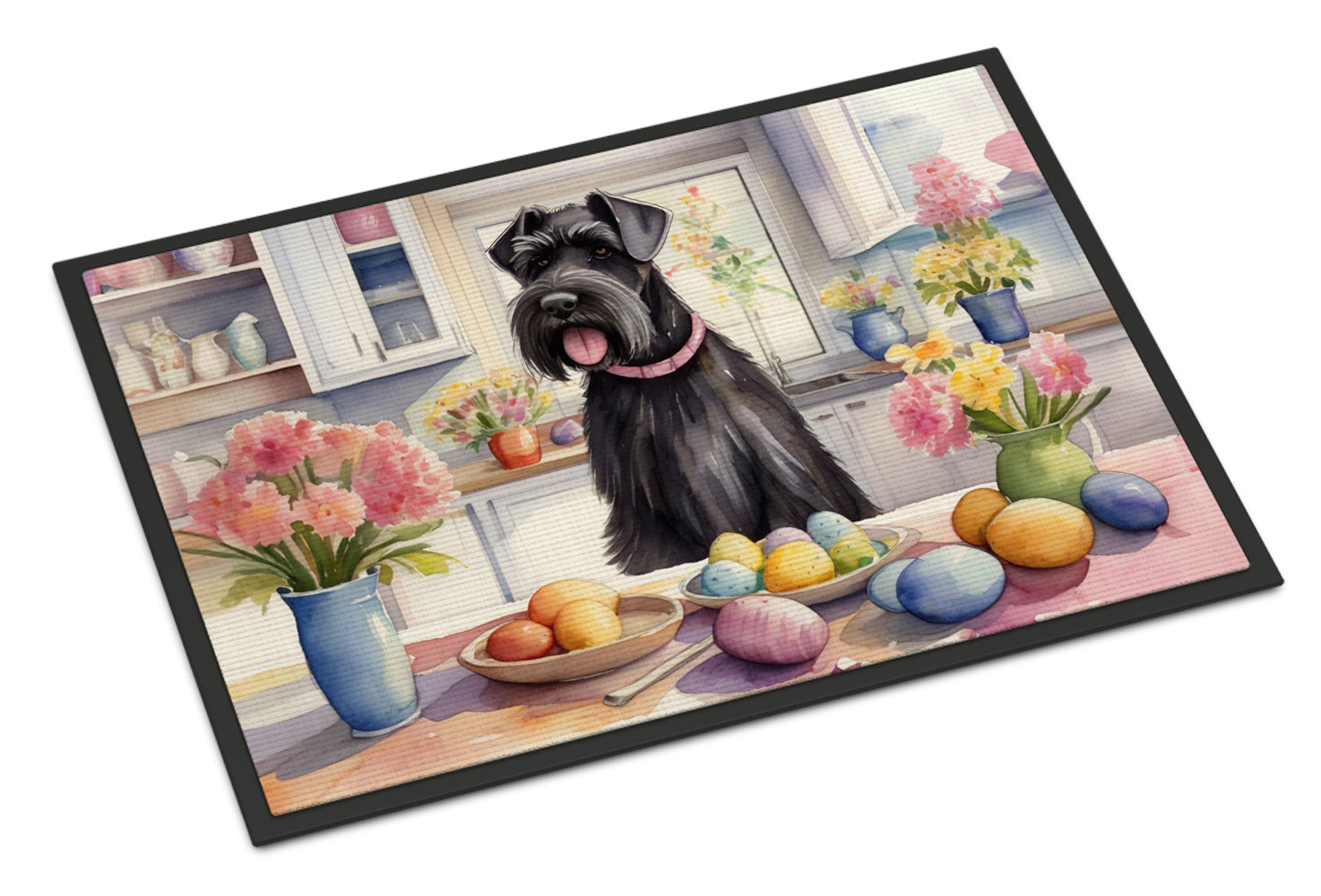 Buy this Decorating Easter Giant Schnauzer Doormat