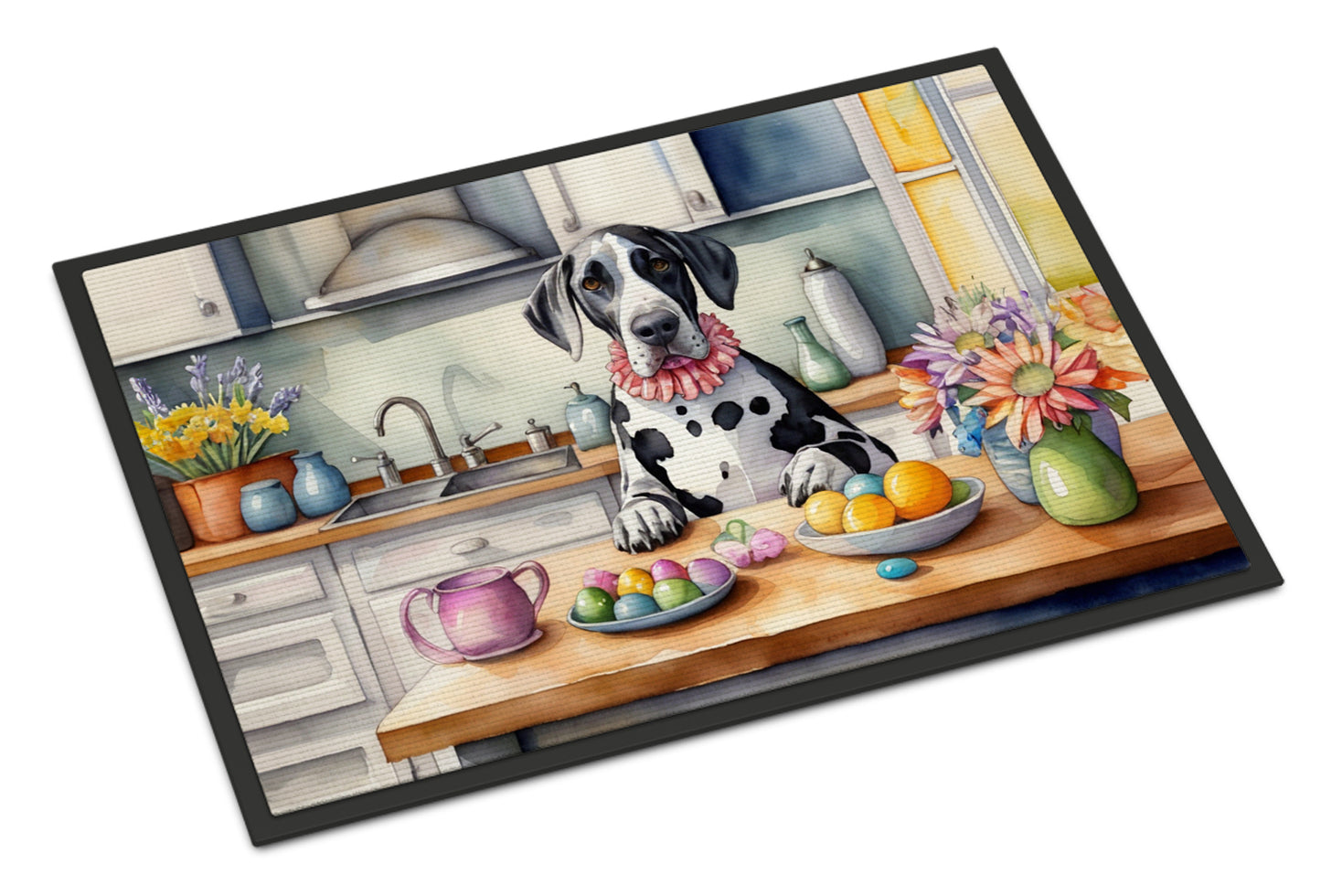 Buy this Decorating Easter Great Dane Doormat