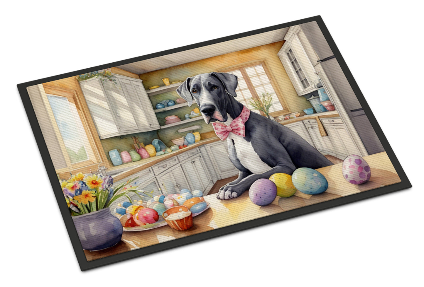 Buy this Decorating Easter Great Dane Doormat