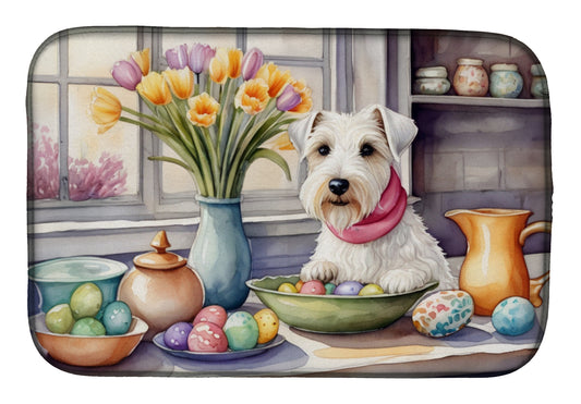 Buy this Decorating Easter Sealyham Terrier Dish Drying Mat