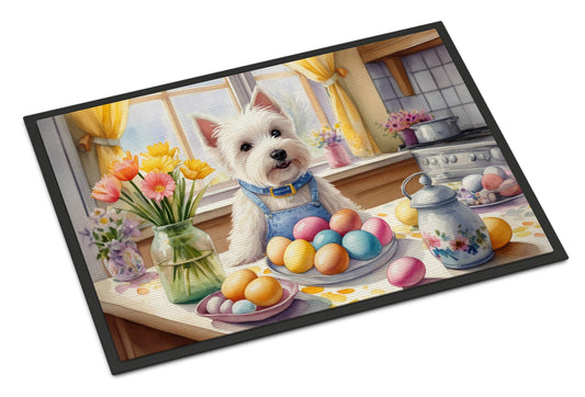 Buy this Decorating Easter Westie Doormat