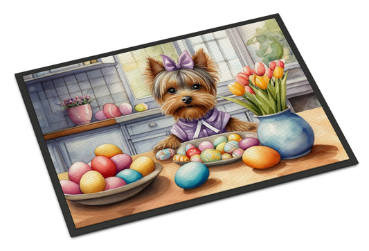 Buy this Decorating Easter Yorkshire Terrier Doormat