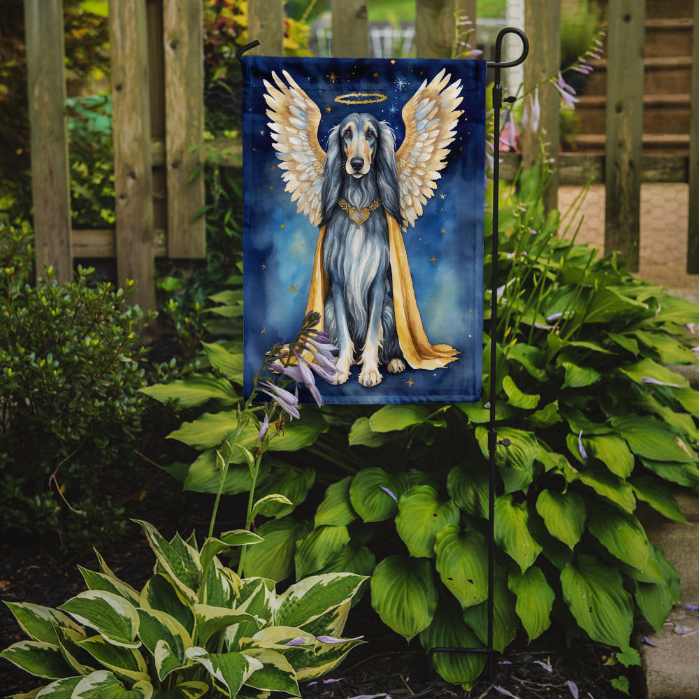 Afghan Hound My Angel Garden Flag