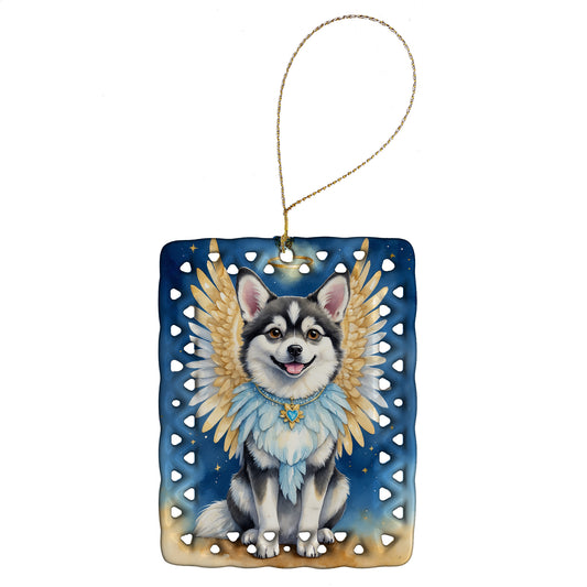 Buy this Alaskan Klee Kai My Angel Porcelain Ornament