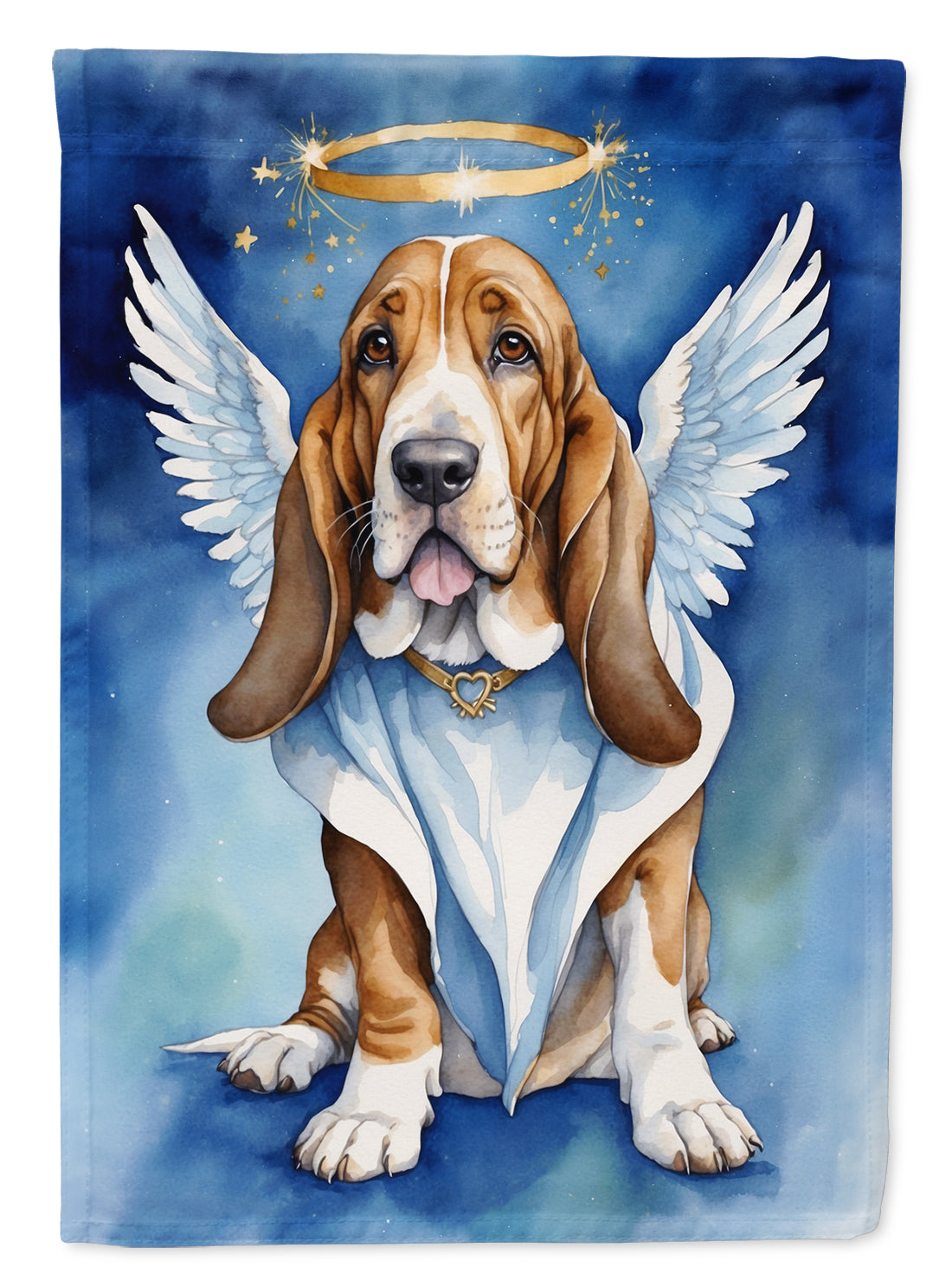 Buy this Basset Hound My Angel House Flag