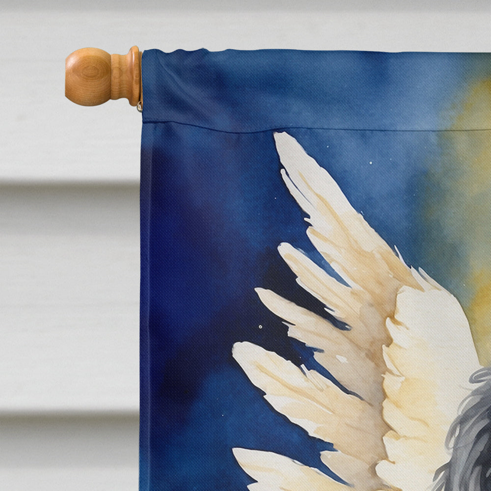 Bergamasco Sheepdog My Angel House Flag