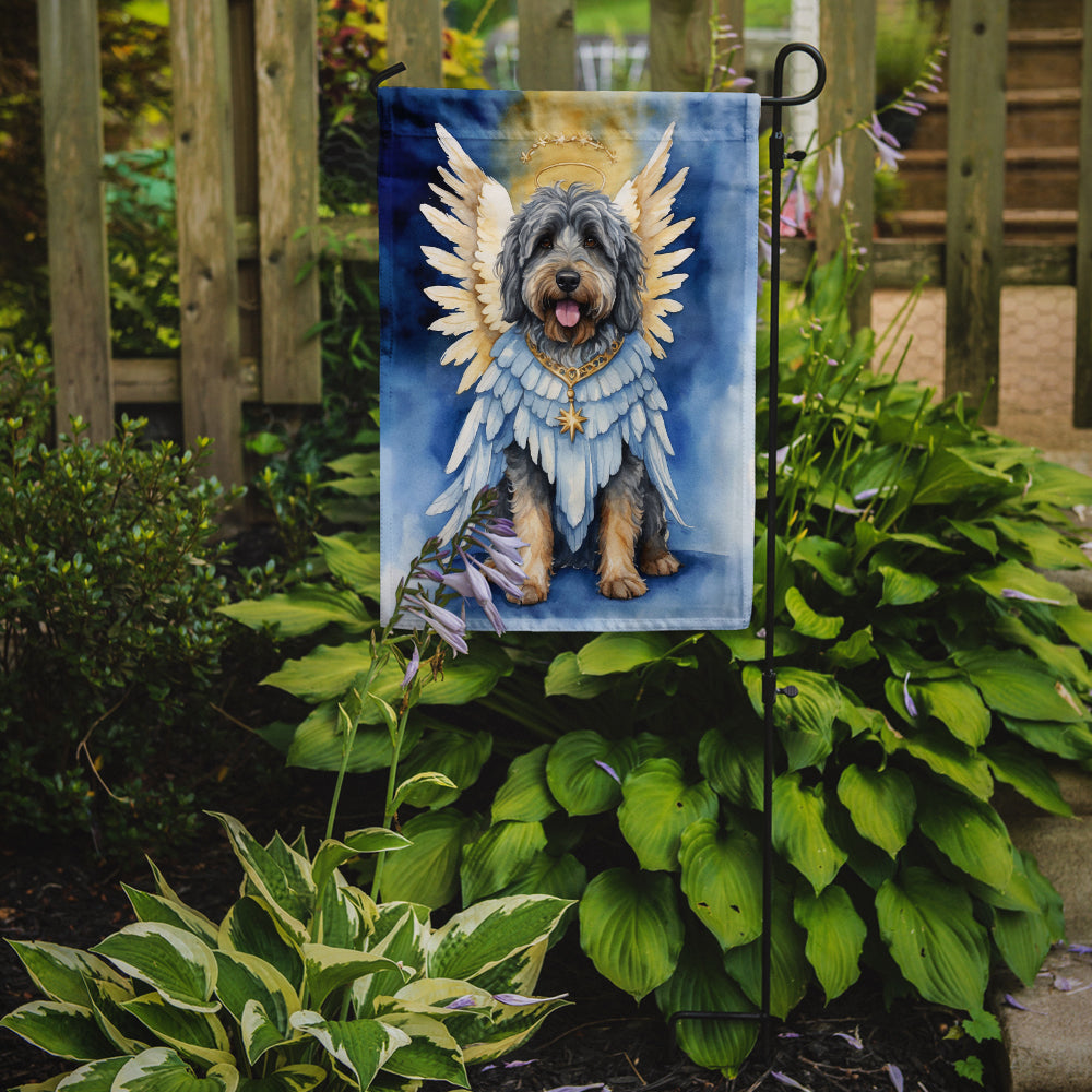 Bergamasco Sheepdog My Angel Garden Flag