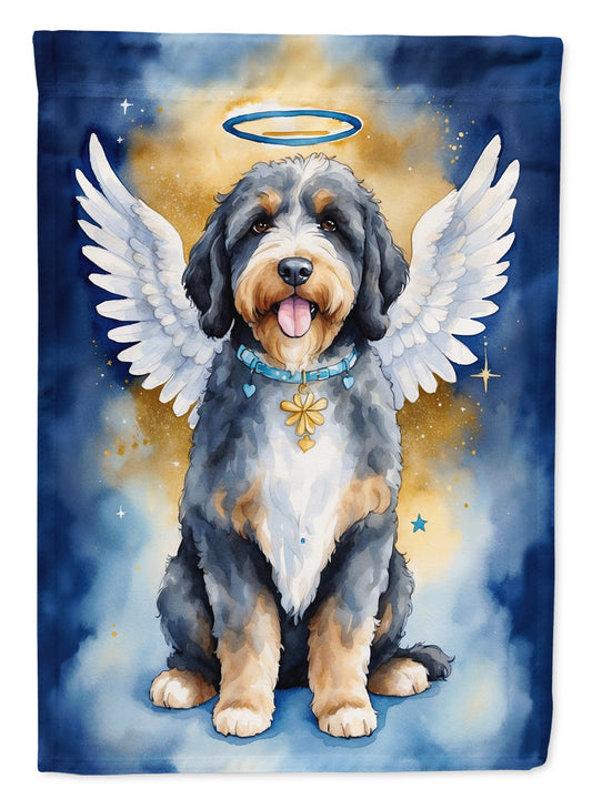 Buy this Bernedoodle My Angel Garden Flag