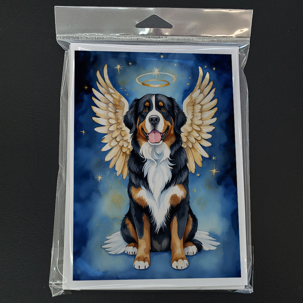 Bernese Mountain Dog My Angel Greeting Cards Pack of 8