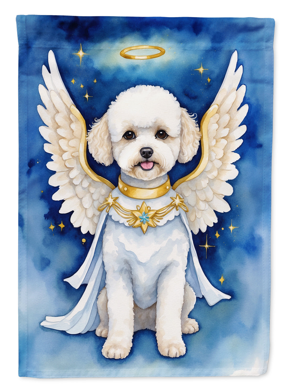 Buy this Bichon Frise My Angel House Flag