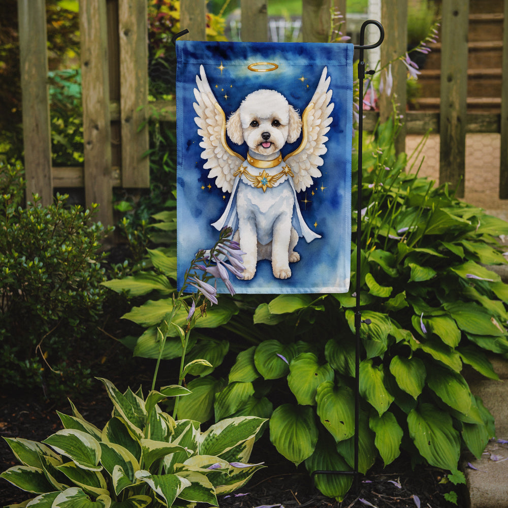 Bichon Frise My Angel Garden Flag