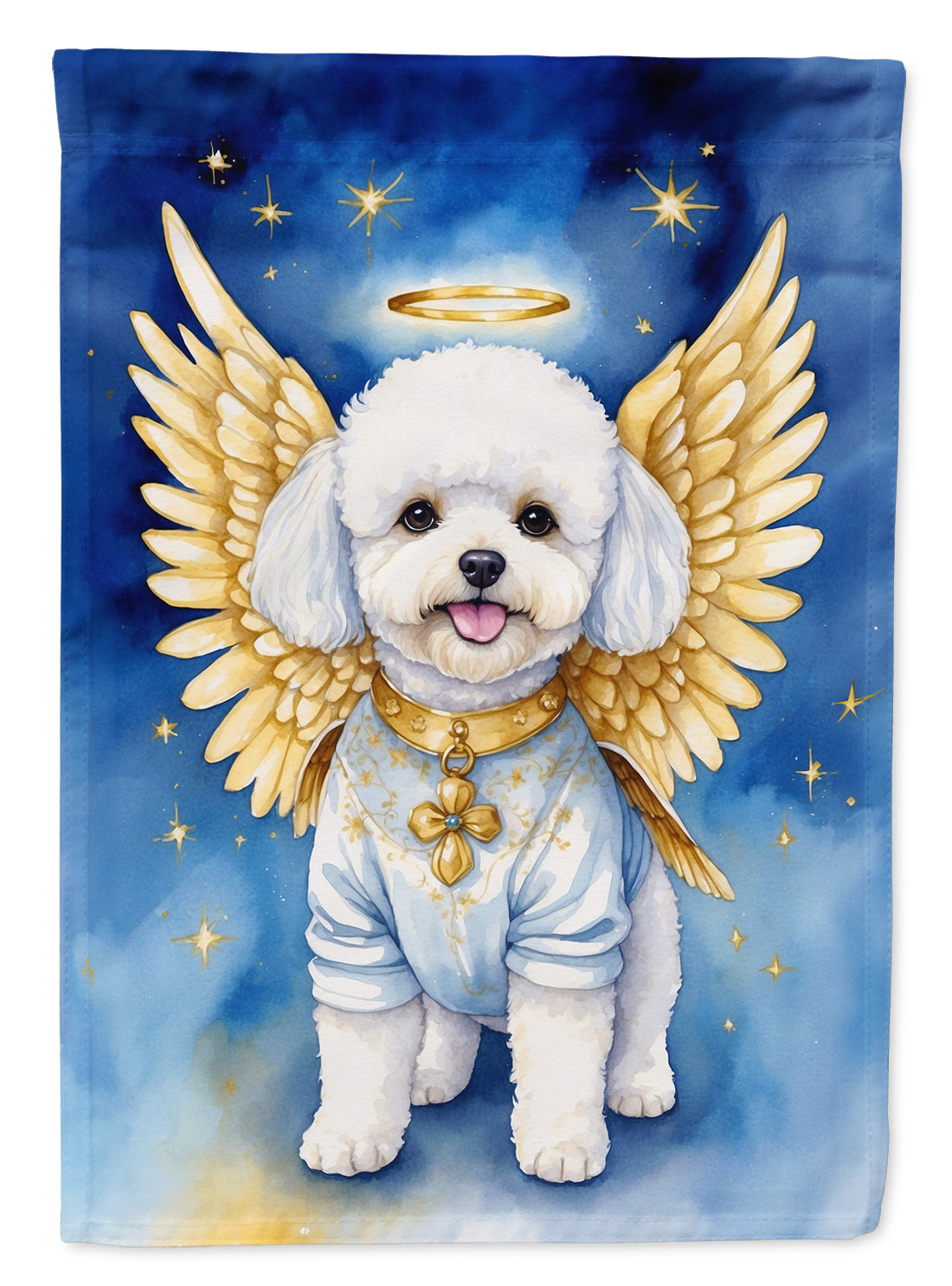 Buy this Bichon Frise My Angel House Flag