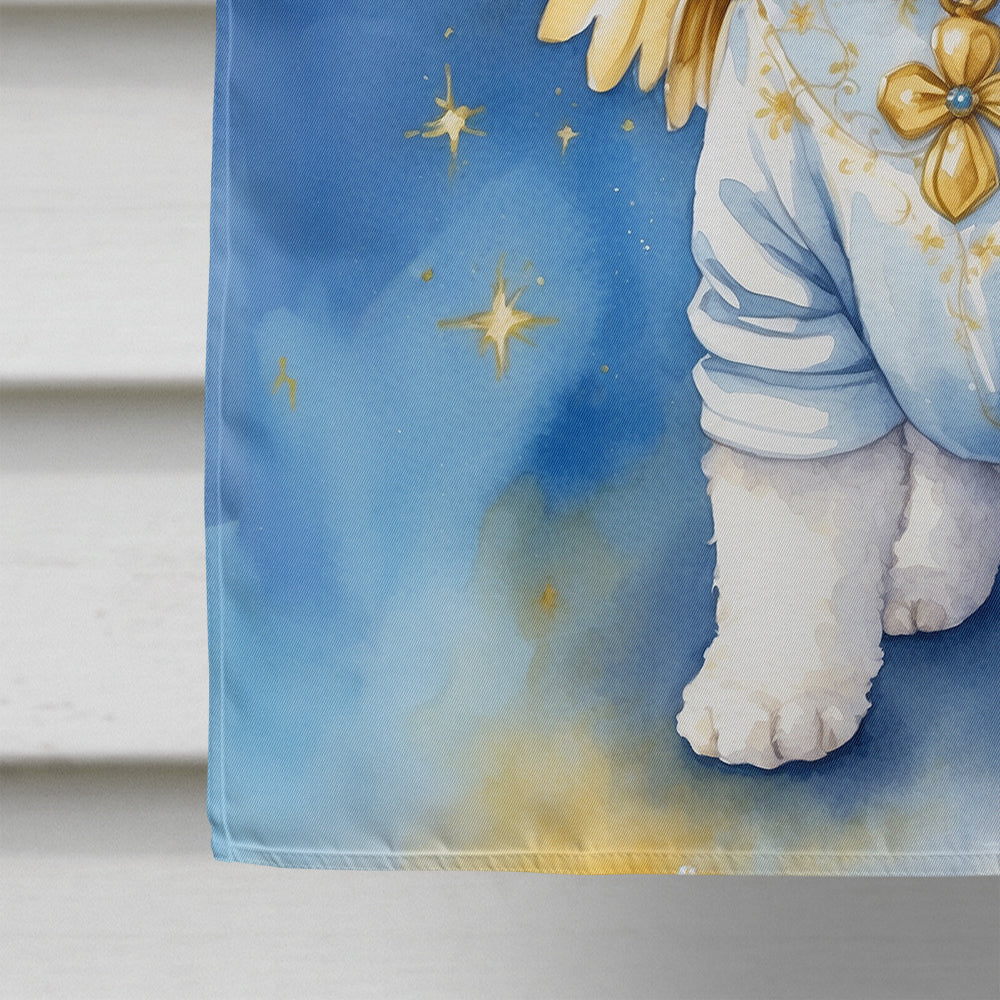 Bichon Frise My Angel House Flag