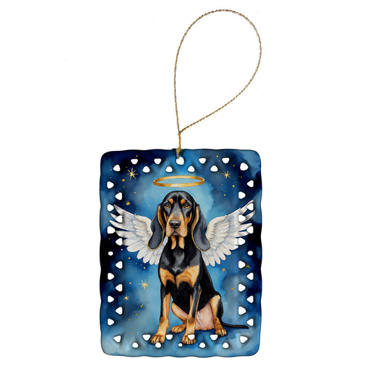 Buy this Black and Tan Coonhound My Angel Porcelain Ornament