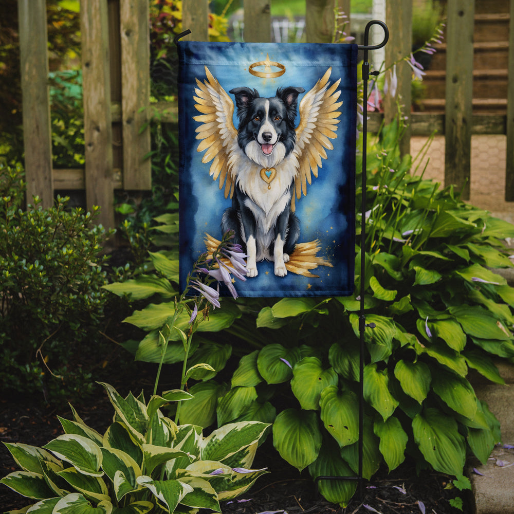 Border Collie My Angel Garden Flag