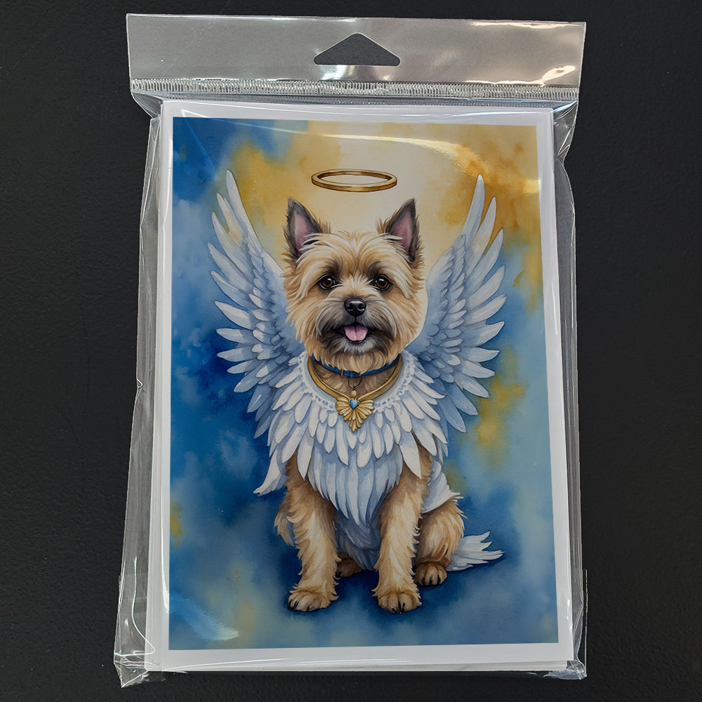 Cairn Terrier My Angel Greeting Cards Pack of 8