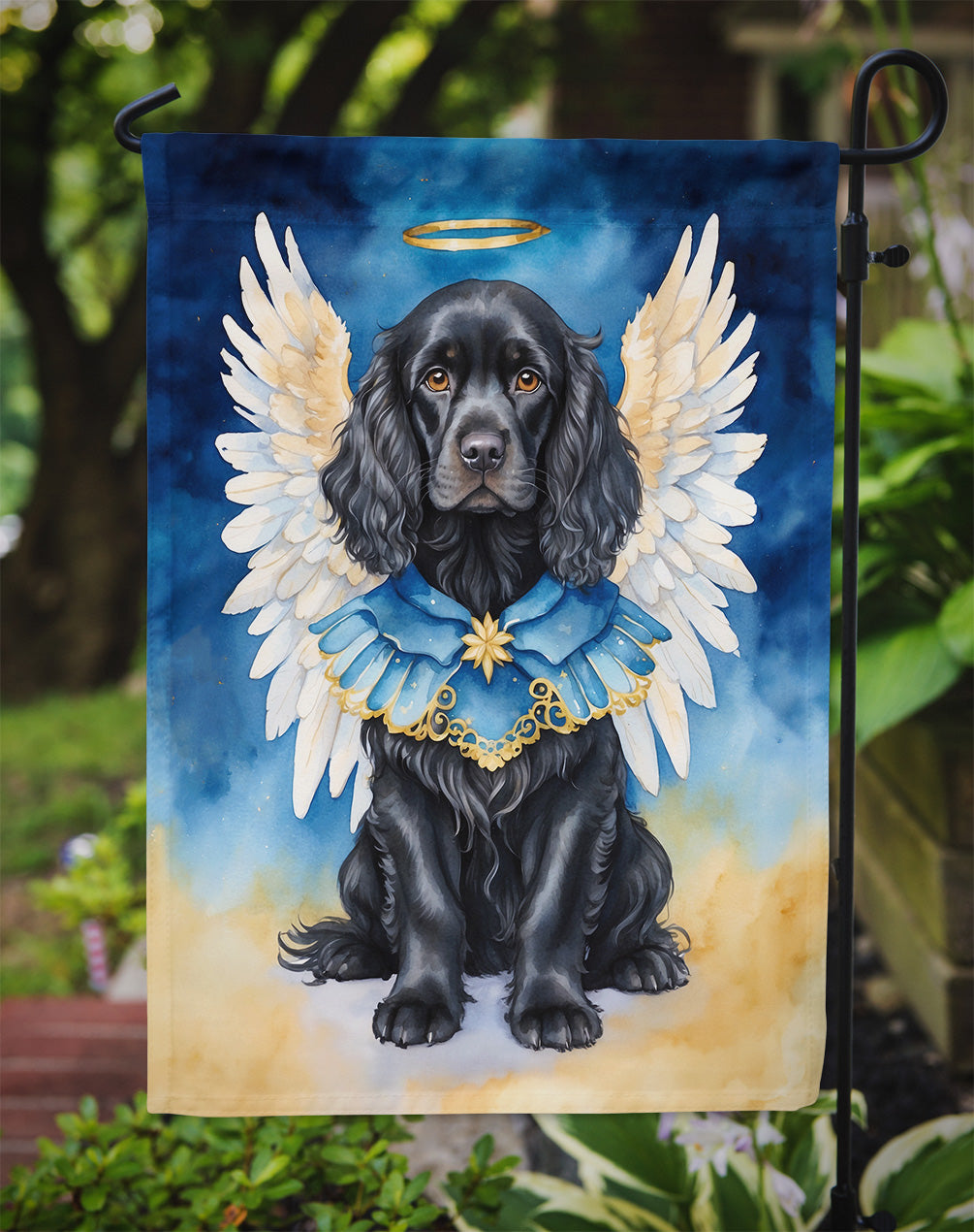 Cocker Spaniel My Angel Garden Flag