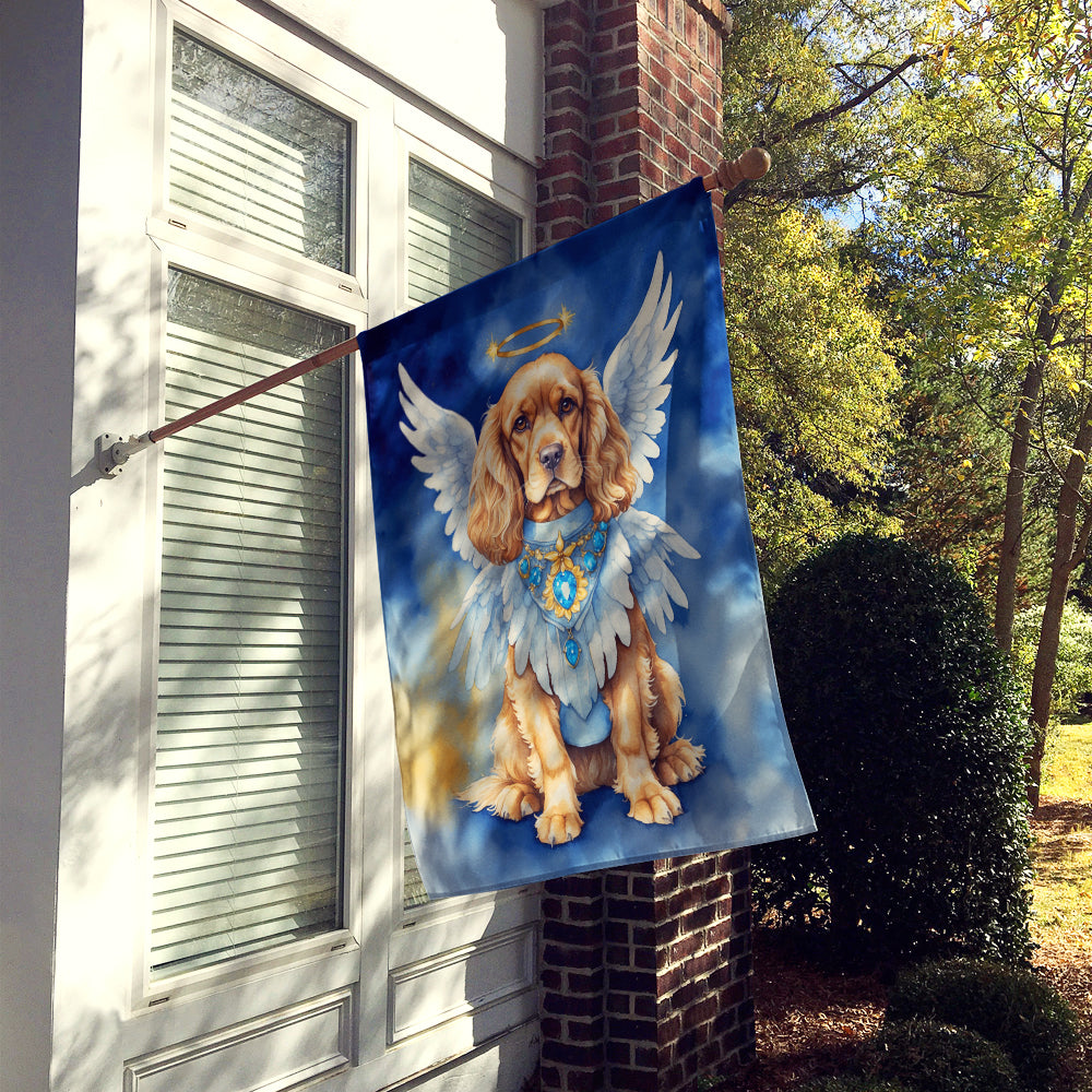 Cocker Spaniel My Angel House Flag