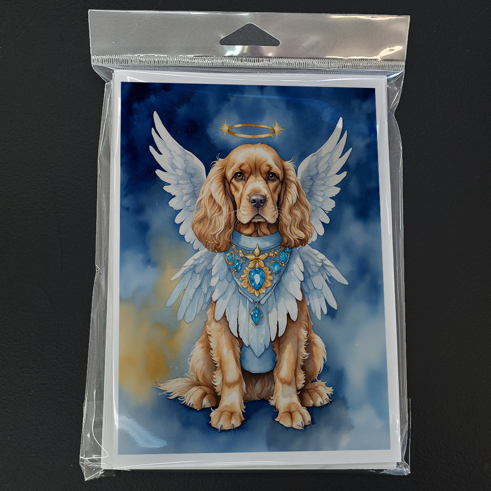 Cocker Spaniel My Angel Greeting Cards Pack of 8