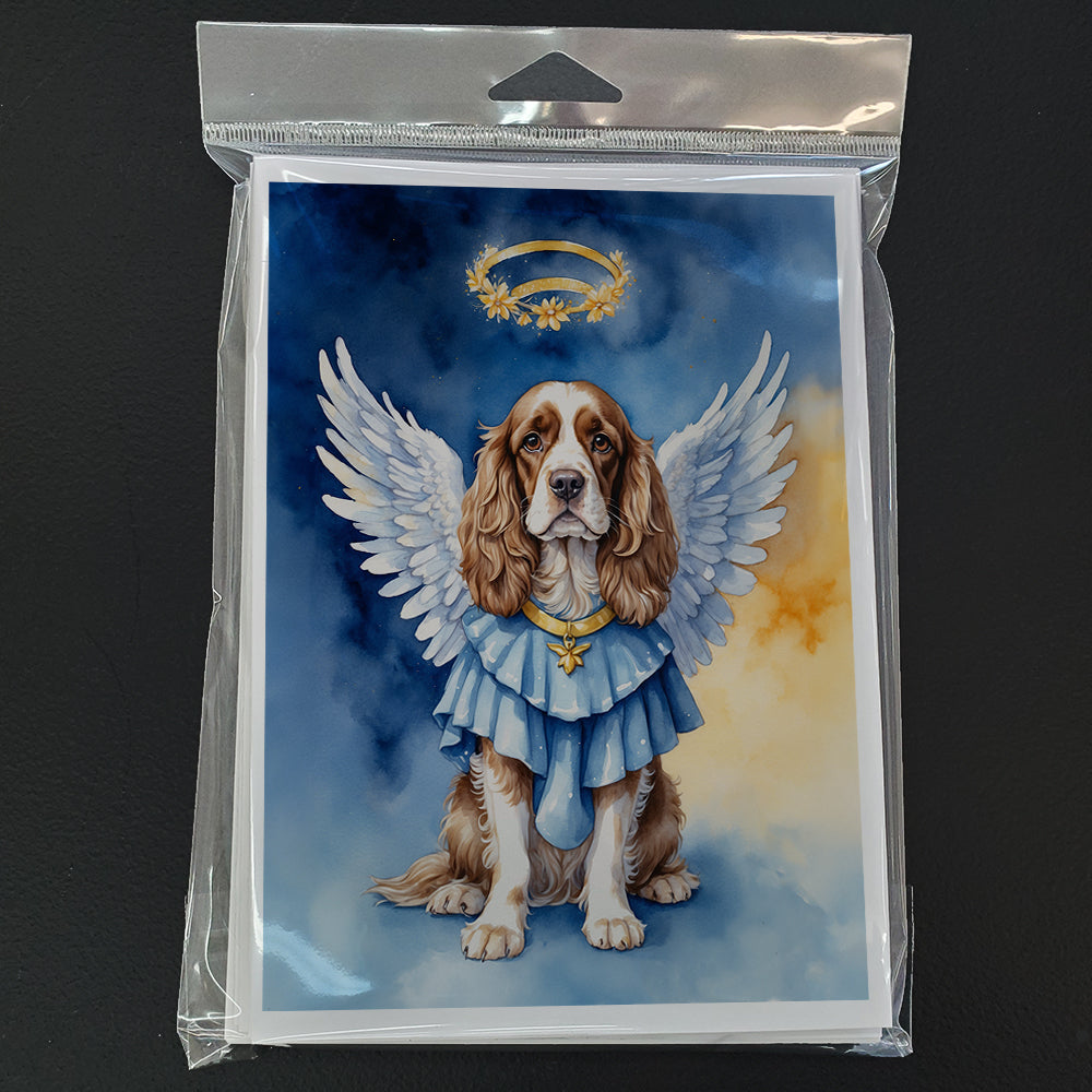 Cocker Spaniel My Angel Greeting Cards Pack of 8