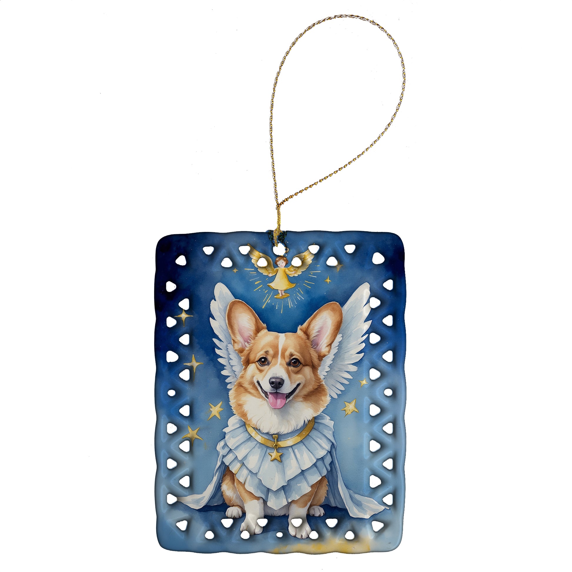 Buy this Corgi My Angel Porcelain Ornament