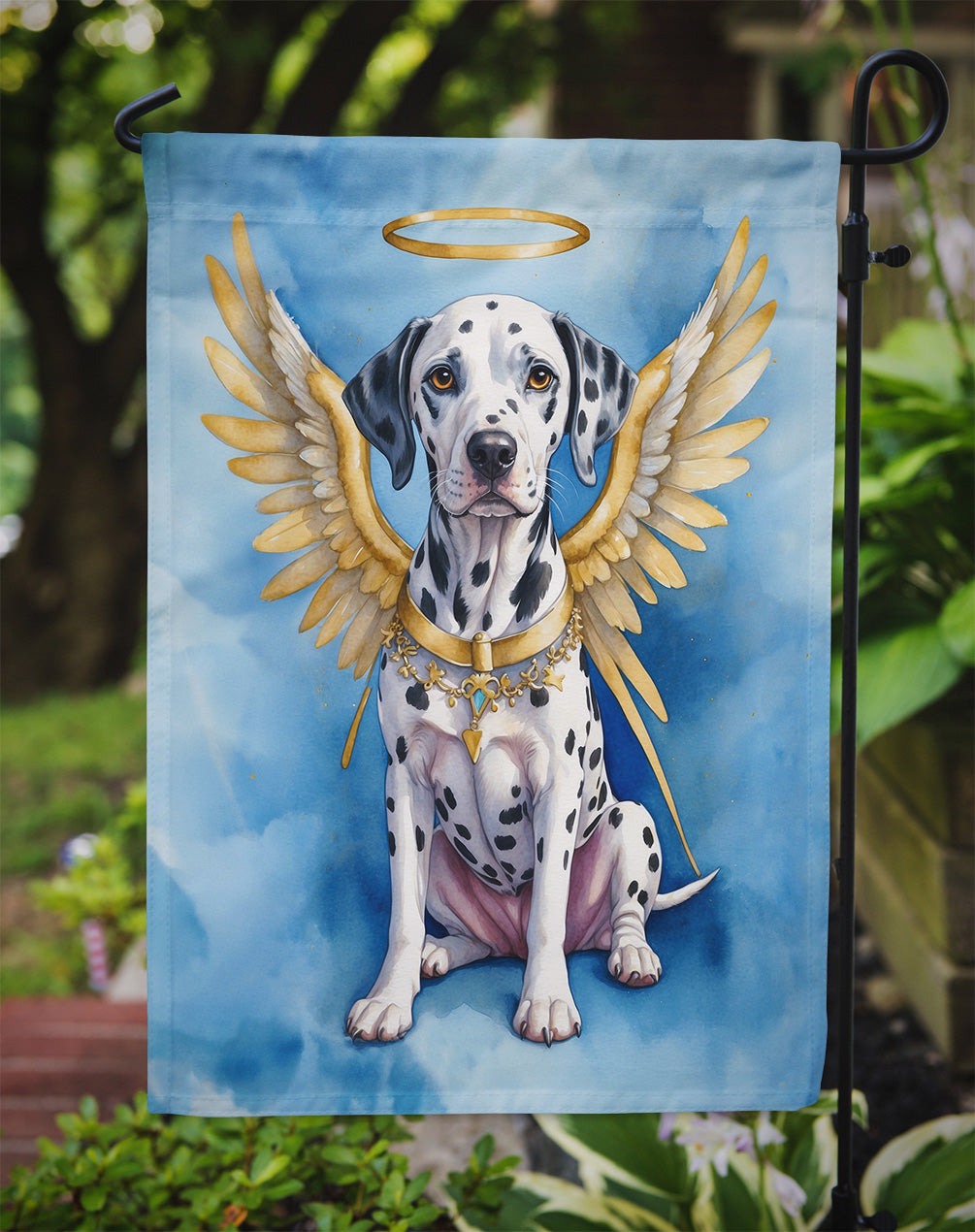 Dalmatian My Angel Garden Flag