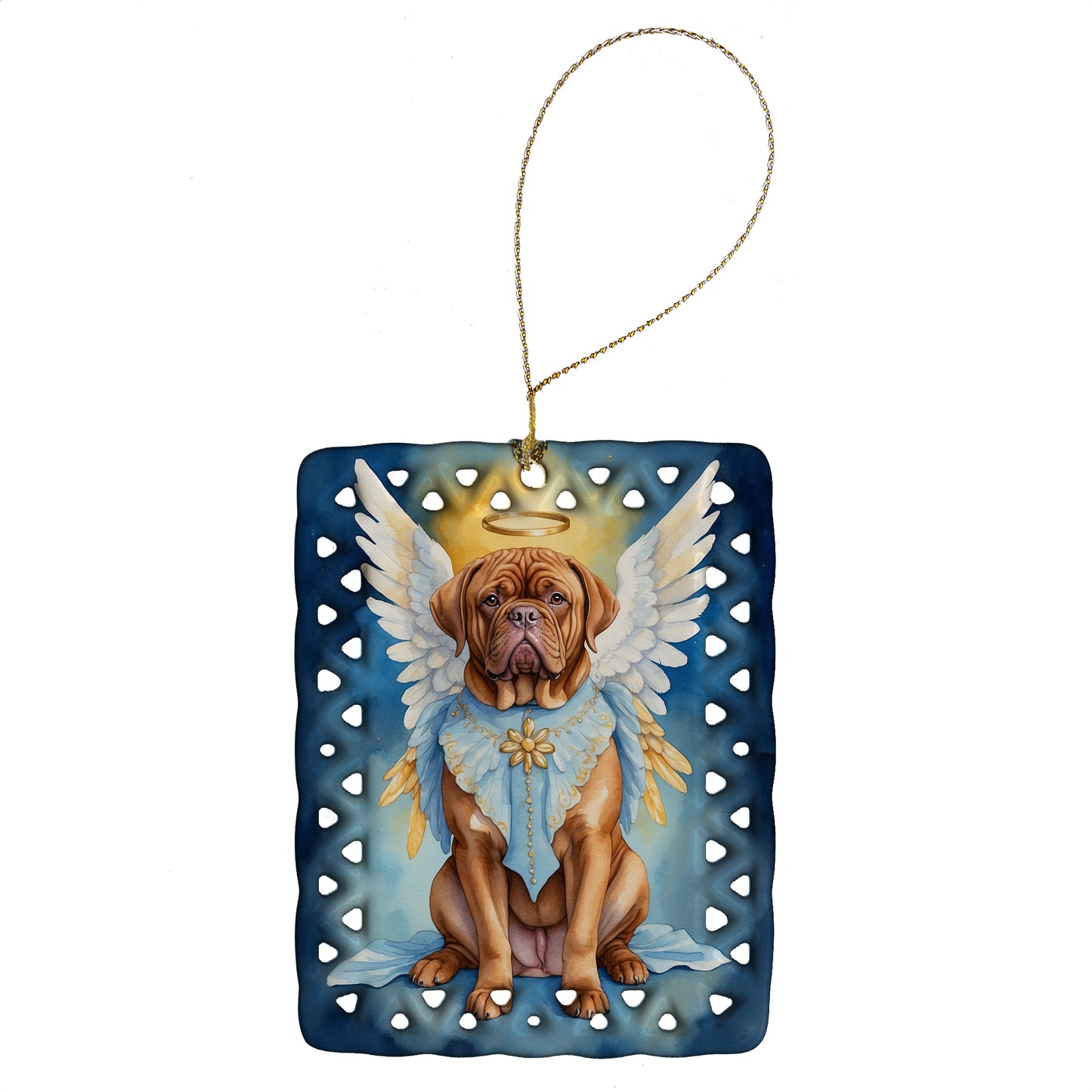 Buy this Dogue de Bordeaux My Angel Porcelain Ornament