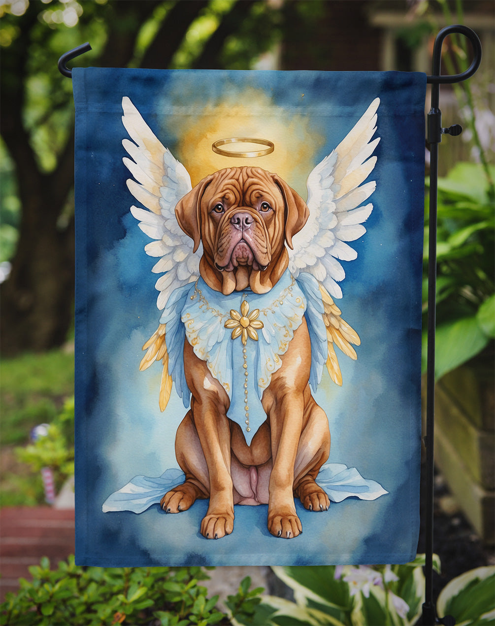 Dogue de Bordeaux My Angel Garden Flag