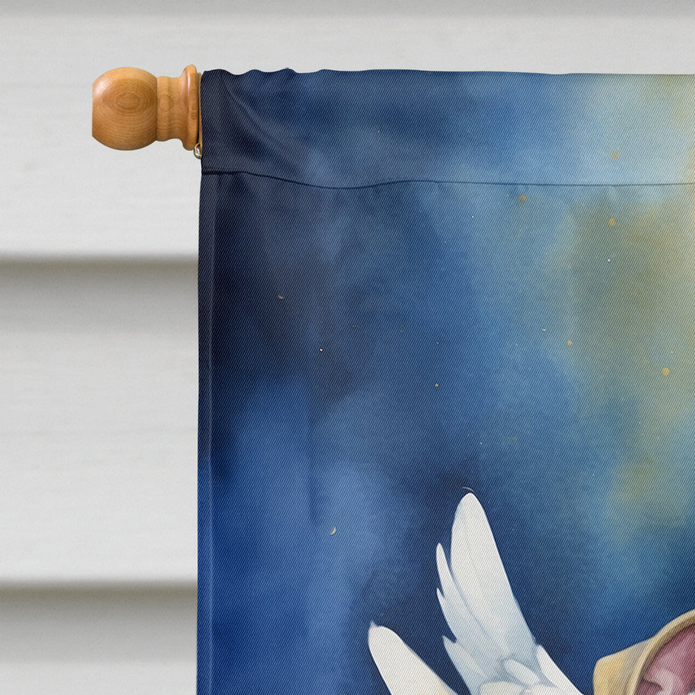 English Bulldog My Angel House Flag