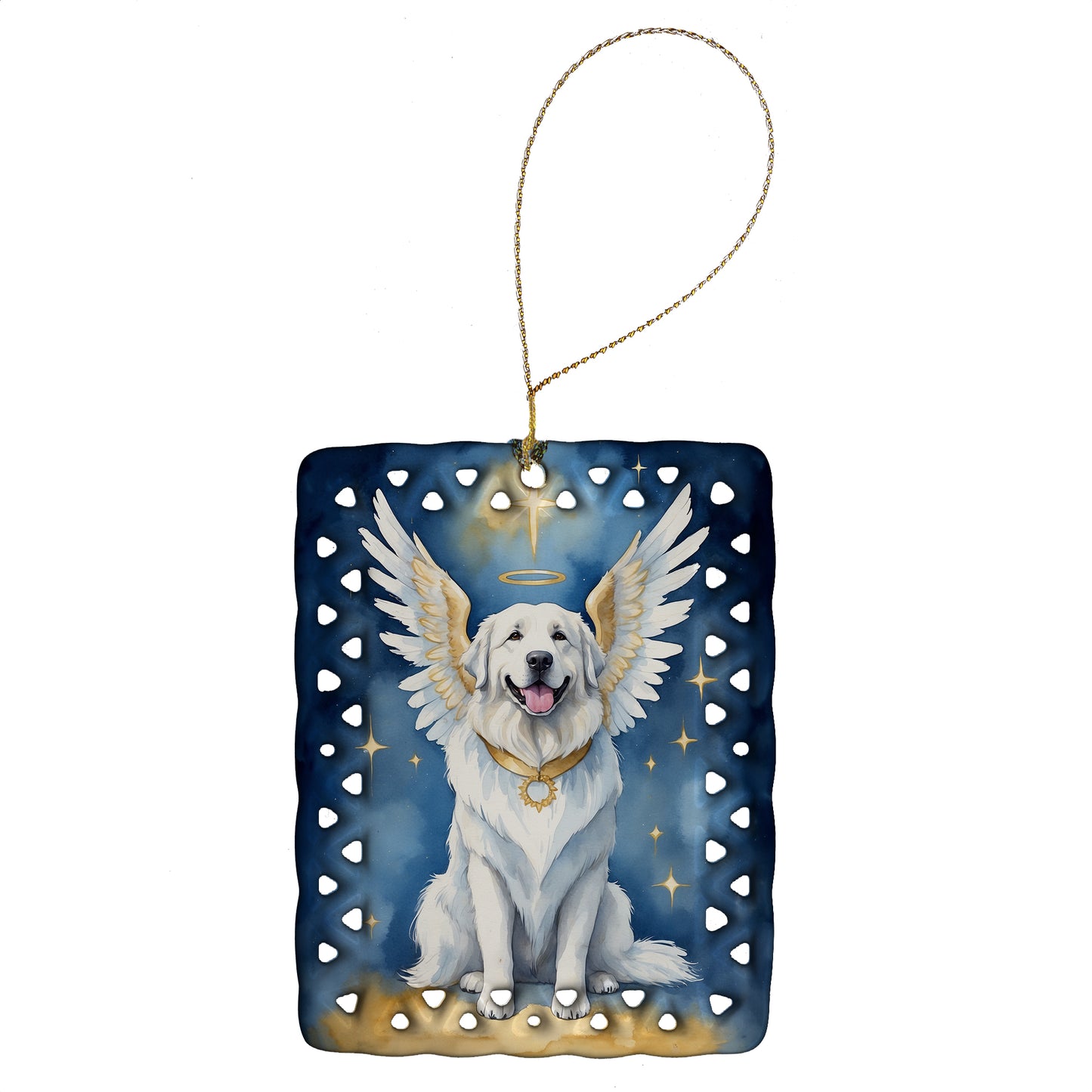 Buy this Great Pyrenees My Angel Porcelain Ornament