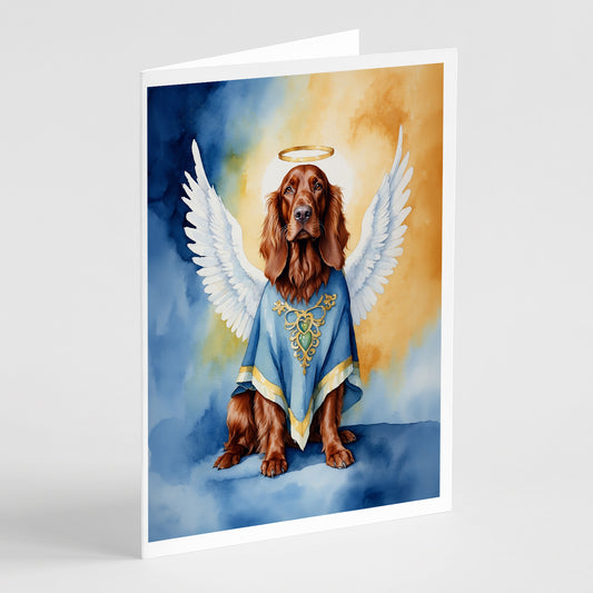 Buy this Irish Setter My Angel Greeting Cards Pack of 8