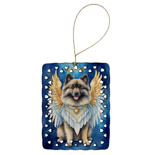 Buy this Keeshond My Angel Porcelain Ornament