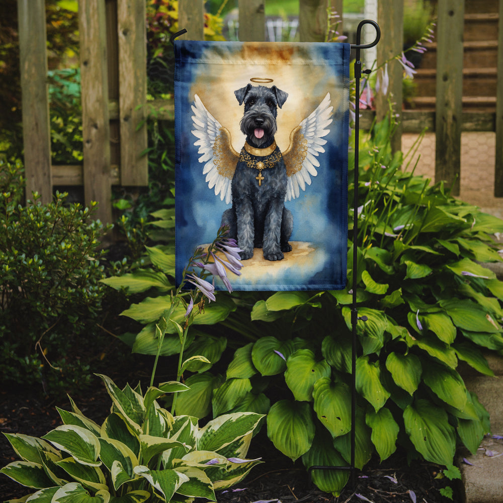 Kerry Blue Terrier My Angel Garden Flag