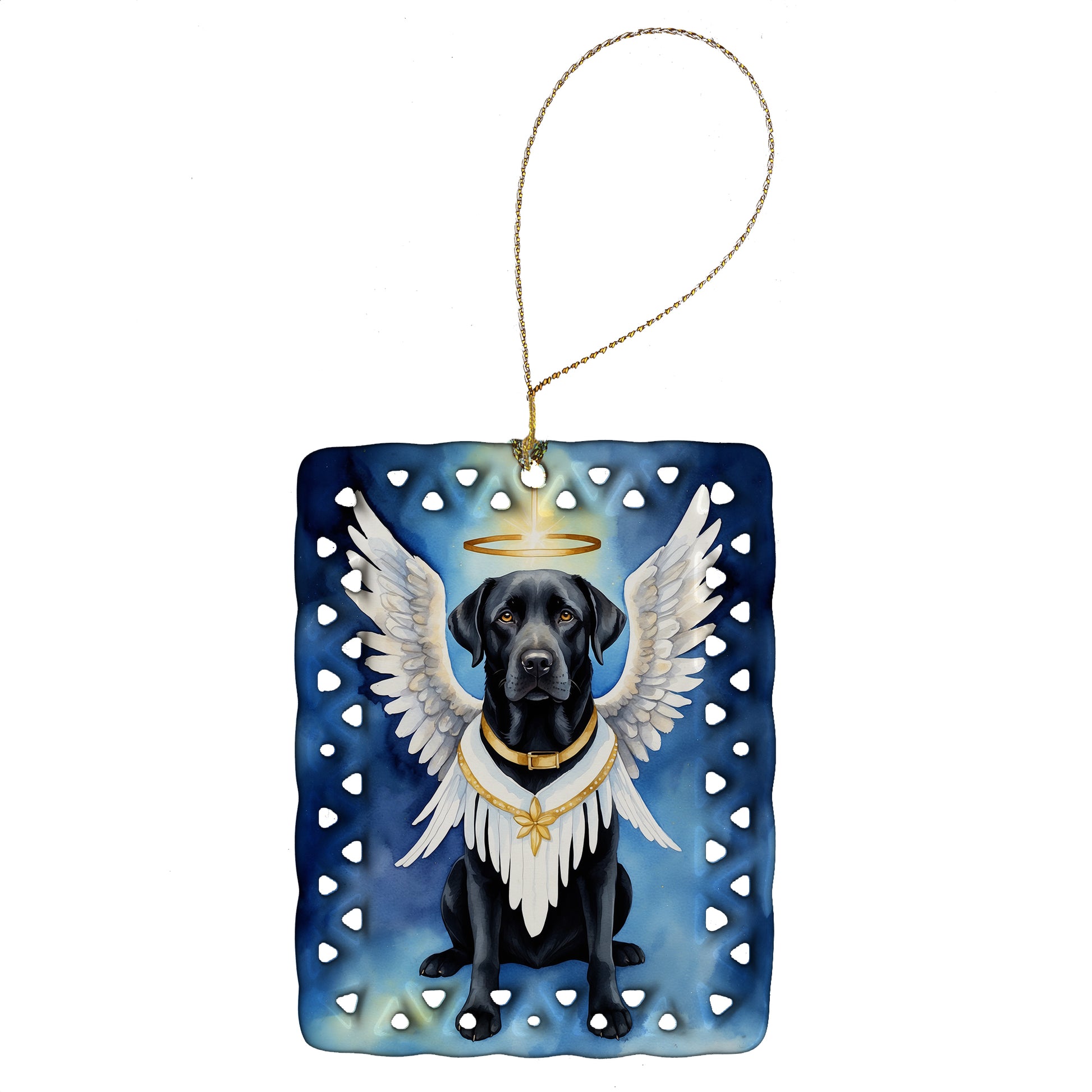 Buy this Black Labrador Retriever My Angel Porcelain Ornament