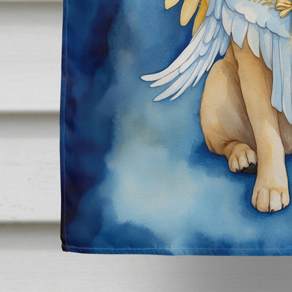 Yellow Chocolate Labrador Retriever My Angel House Flag