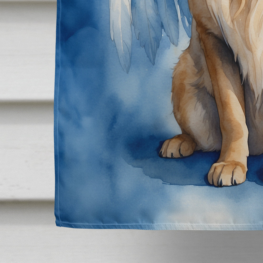 Leonberger My Angel House Flag