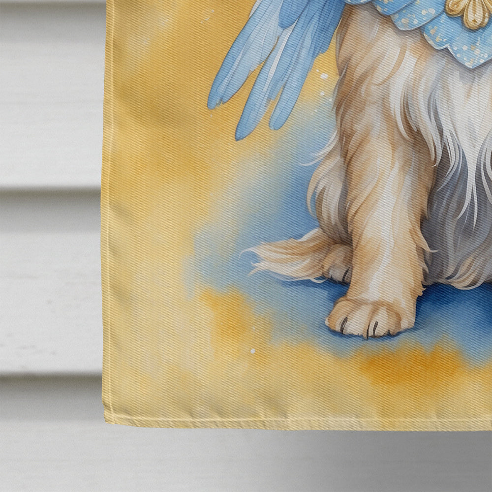 Lhasa Apso My Angel House Flag