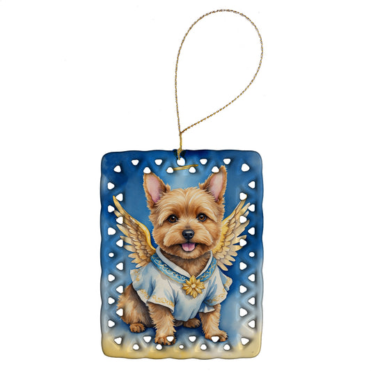 Buy this Norwich Terrier My Angel Porcelain Ornament