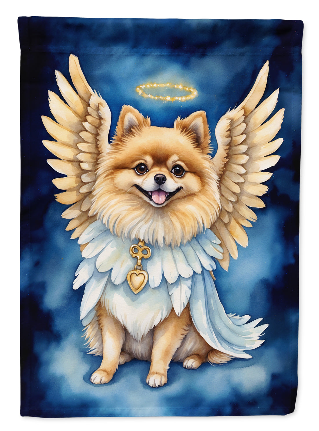 Buy this Pomeranian My Angel House Flag