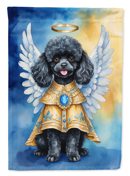 Buy this Black Poodle My Angel House Flag