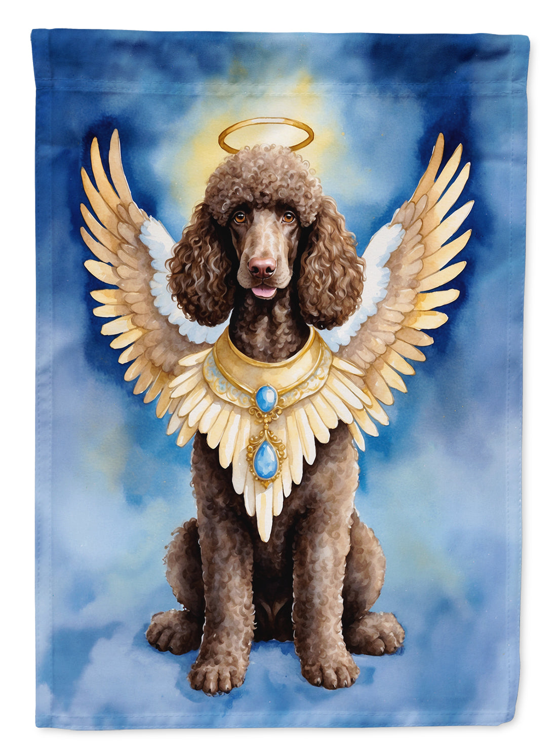 Buy this Chocolate Poodle My Angel House Flag