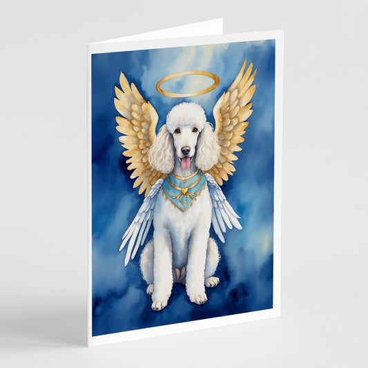 Buy this White Poodle My Angel Greeting Cards Pack of 8